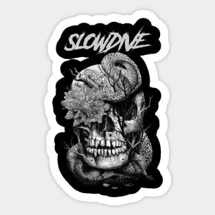 SLOWDIVE BAND MERCHANDISE Sticker